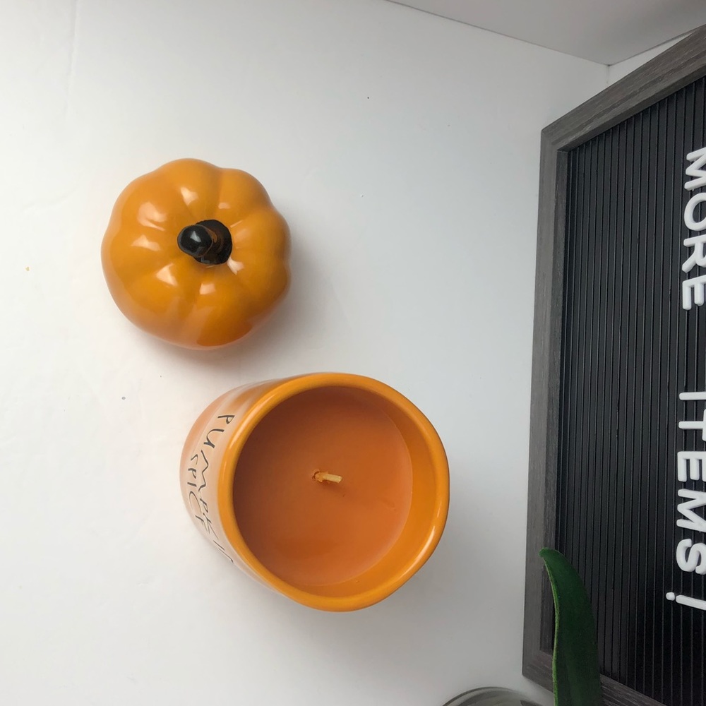 🍁🍂 NEW Rae Dunn Pumpkin Spice candle - Picture 6 of 8